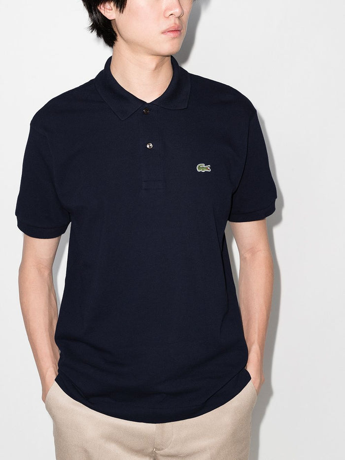 Lacoste Uomo Polo Blu Taglio Classico L.12.12 Original 1