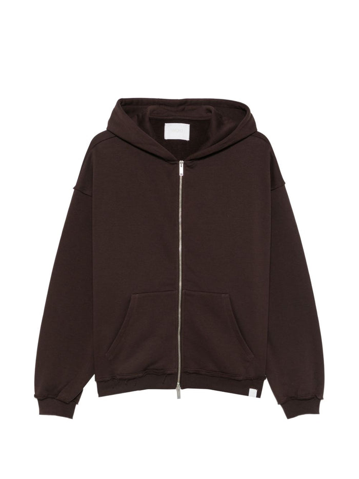 Woc Felpa Marrone Uomo 1