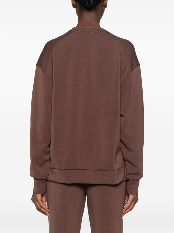 Woc Felpa Marrone Donna 4