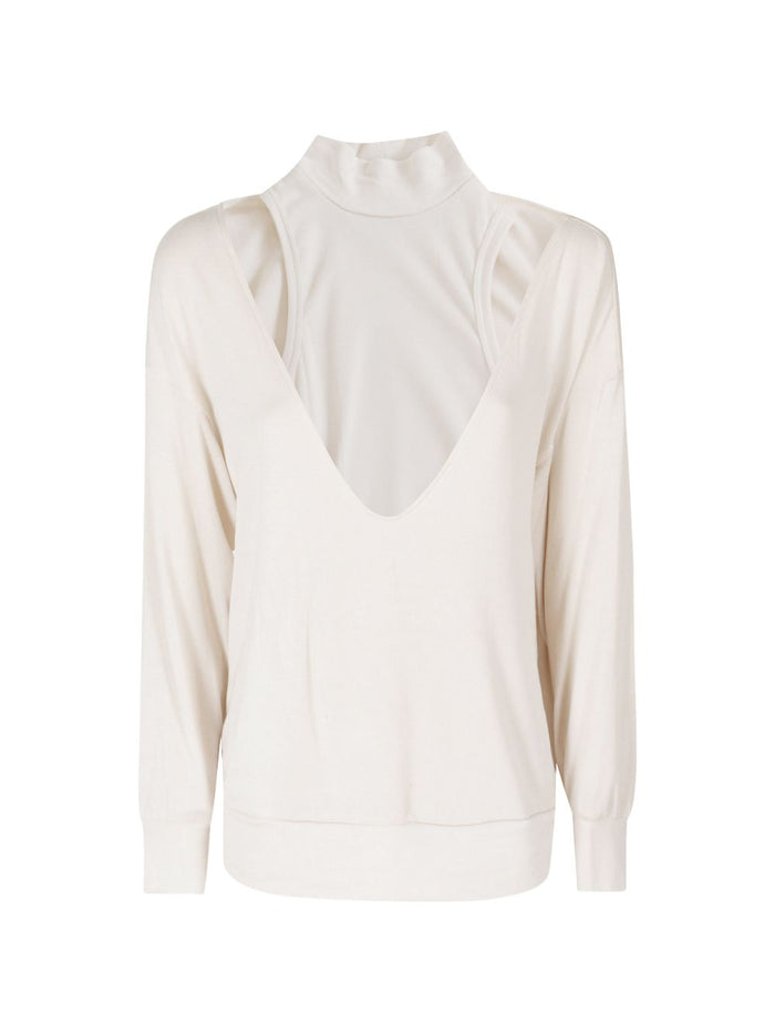 Woc Felpa Bianco Donna 1