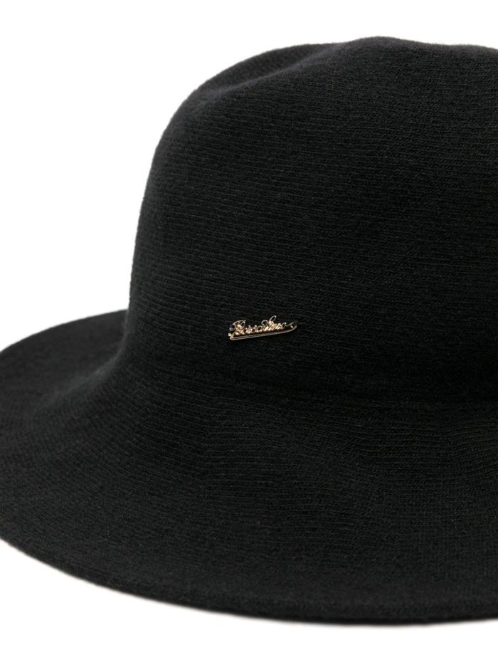 Borsalino Hat Black Woman 2