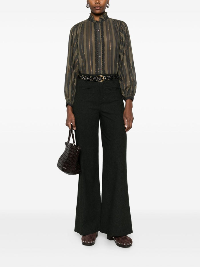 Graue Damenhose von Maison Hotel 3