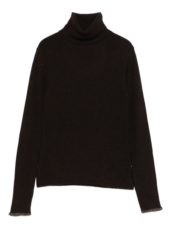 Brauner Damenpullover von Maison Hotel 1