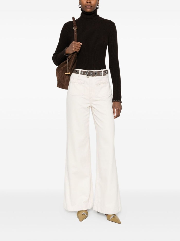 Brauner Damenpullover von Maison Hotel 3