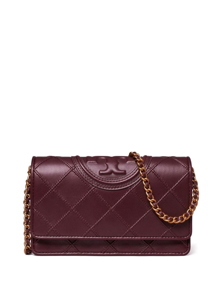 Tory Burch Borsa-Portafoglio Rosso Donna Fleming Mini 1