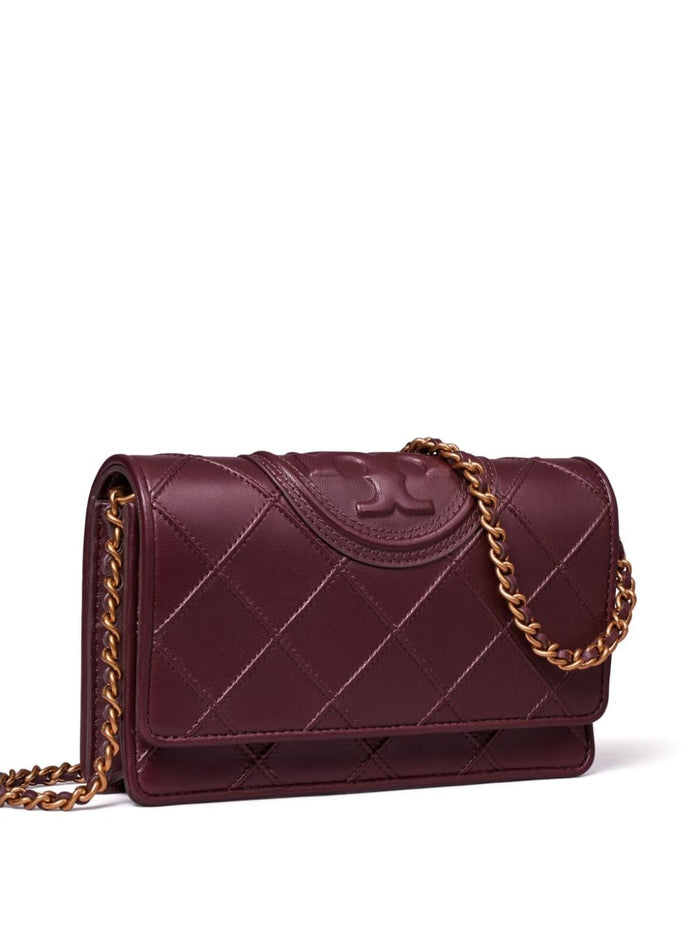 Tory Burch Borsa-Portafoglio Rosso Donna Fleming Mini 3