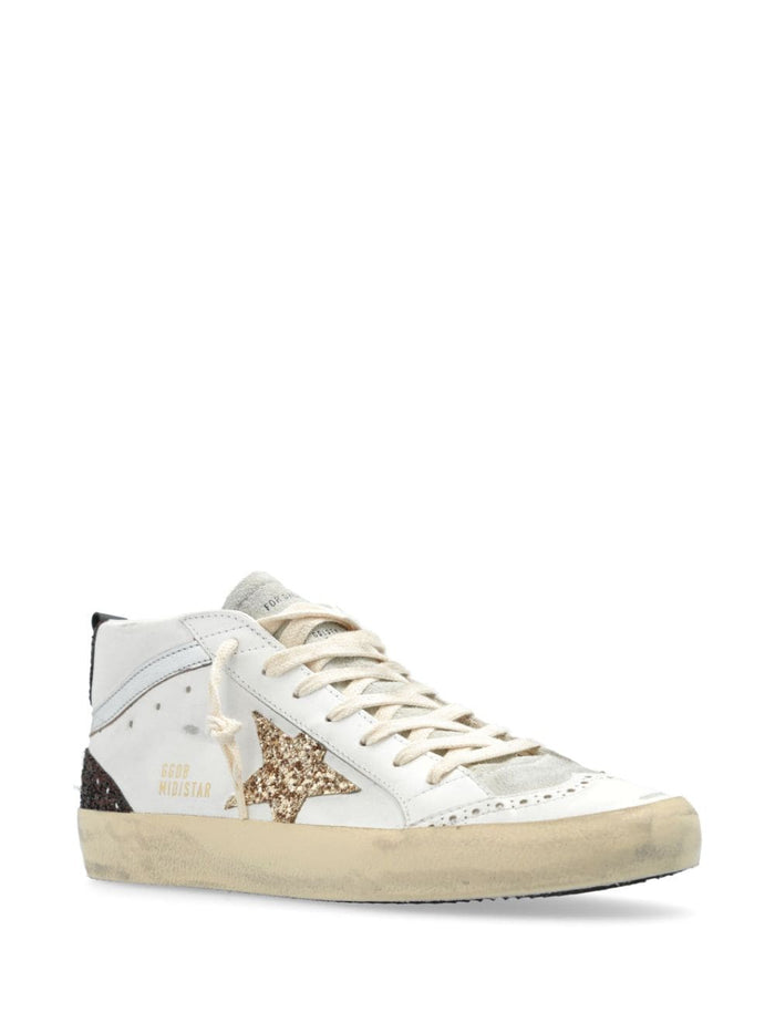 Golden Goose Scarpa Bianco Donna Mid Star 6