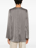 Alysi Blusa Grigio Donna Scollo a V 3