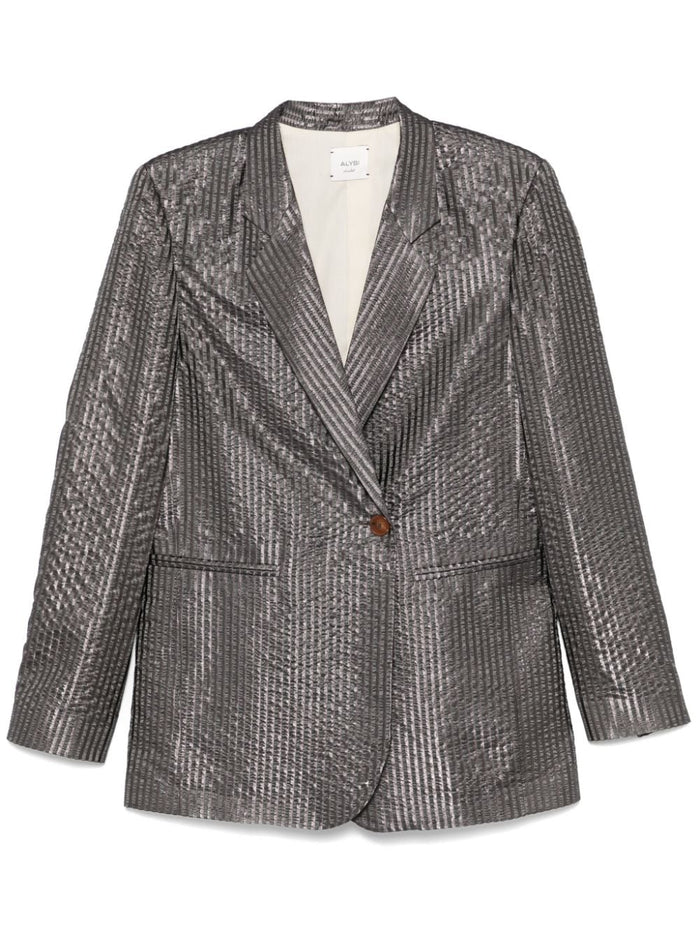 Alysi Gray Woman Jacket 1