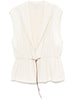 Alysi Gilet Bianco Donna 1