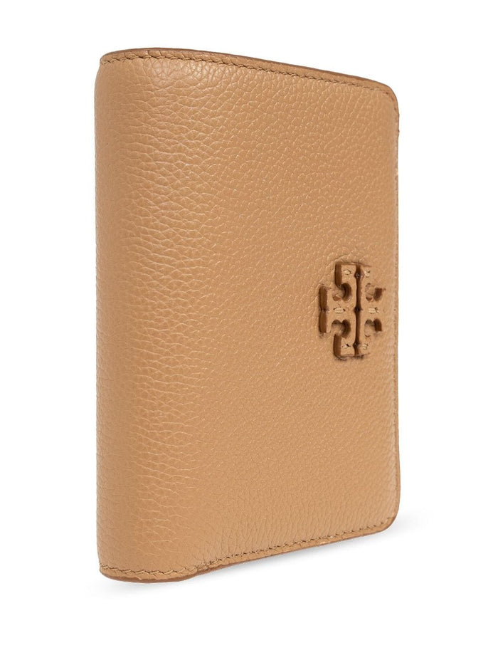 Tory Burch Brown Wallet Women's Logo Appliqué 2