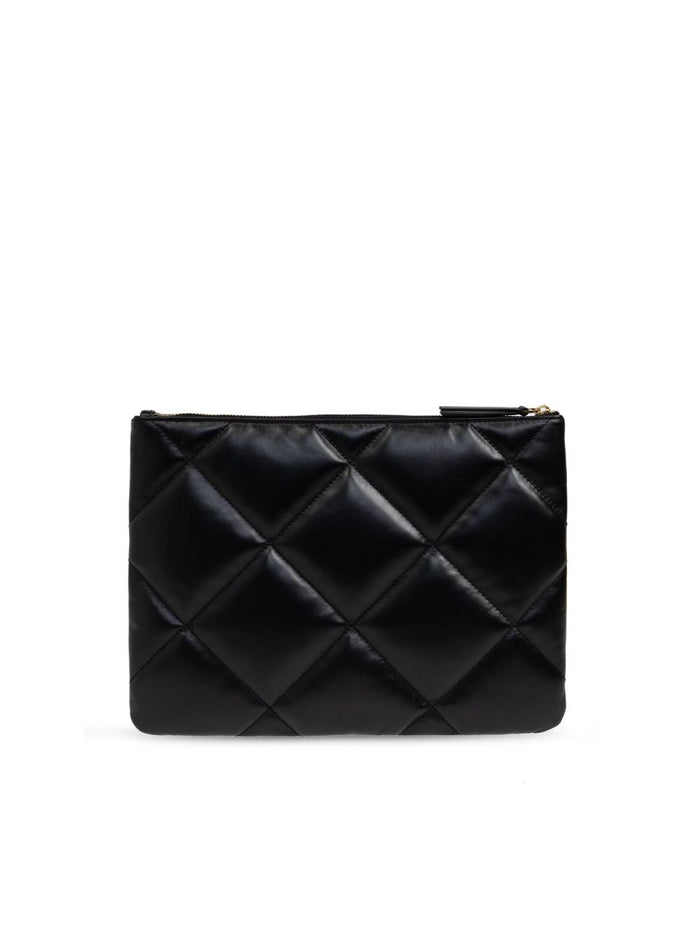 Tory Burch Donna Portafogli Nero Stile Clutch 6