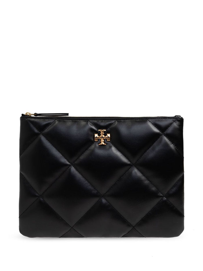 Tory Burch Donna Portafogli Nero Stile Clutch 1