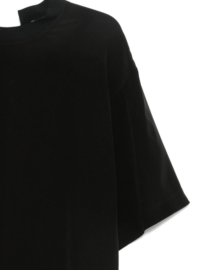 Alysi Blusa Nero Donna 3