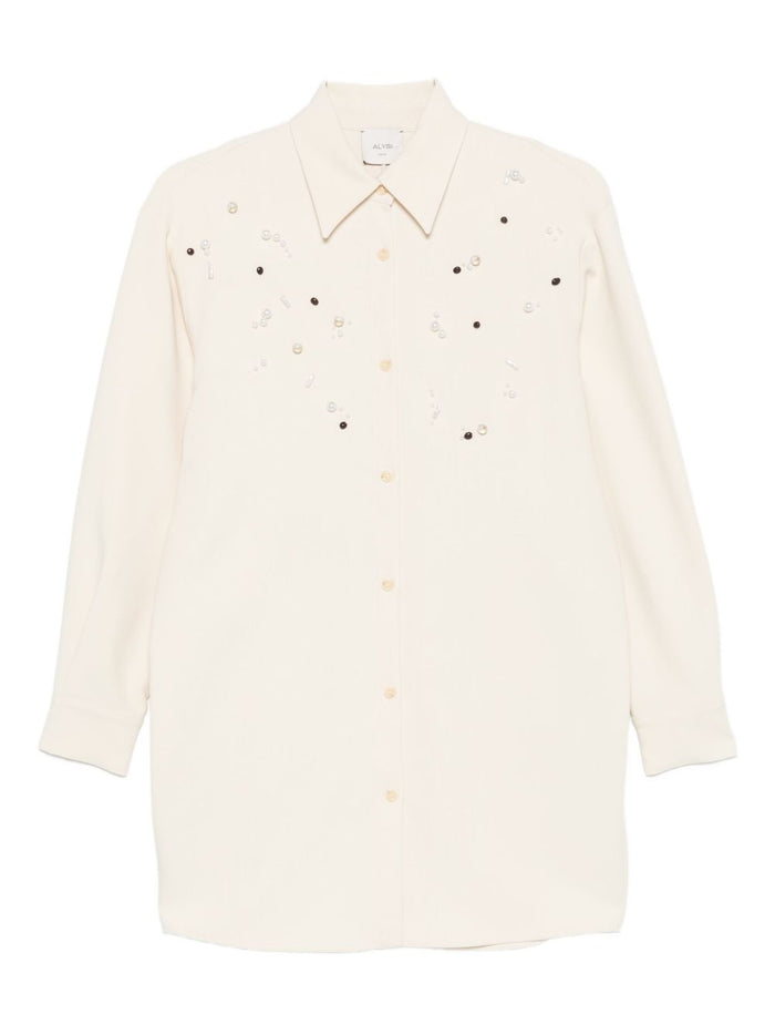 Alysi Damen Weißes Hemd 1