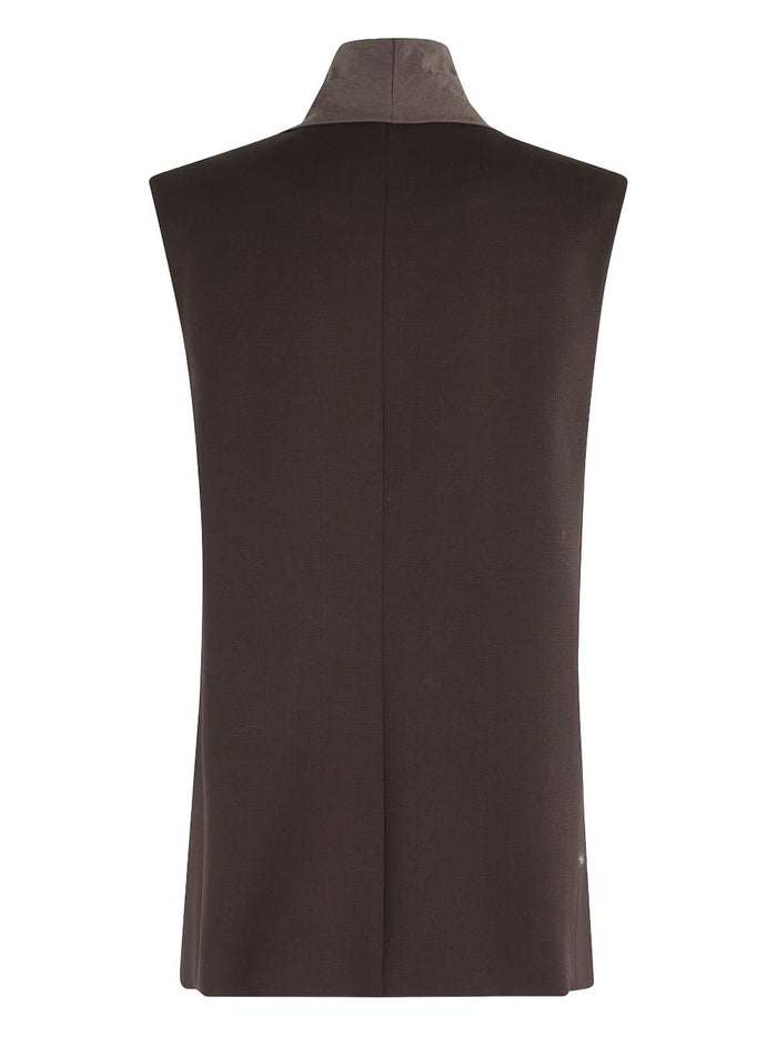Braune Weste von Alysi für Damen 2