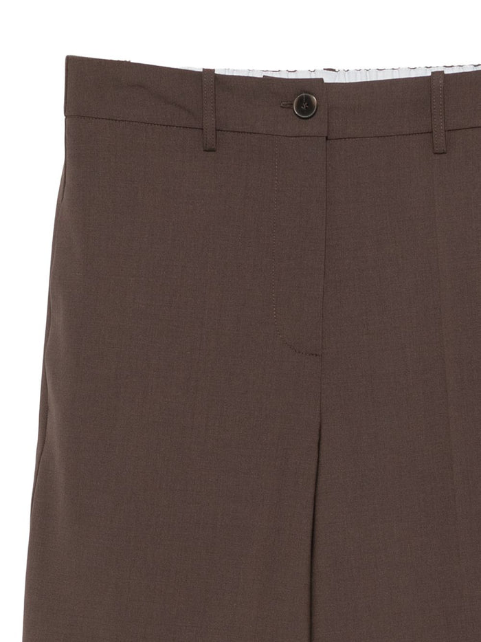 Alysi Pantalone Marrone Donna 2