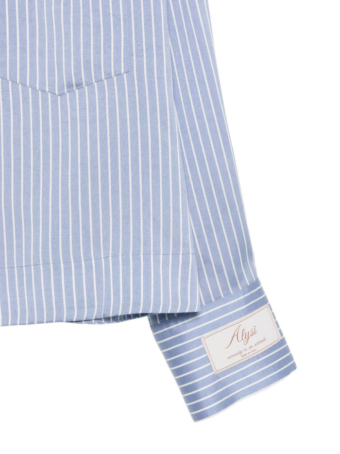 Alysi Camicia Azzurro Donna 3