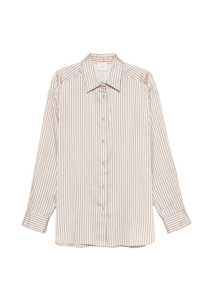 Alysi Camicia Marrone Donna 1