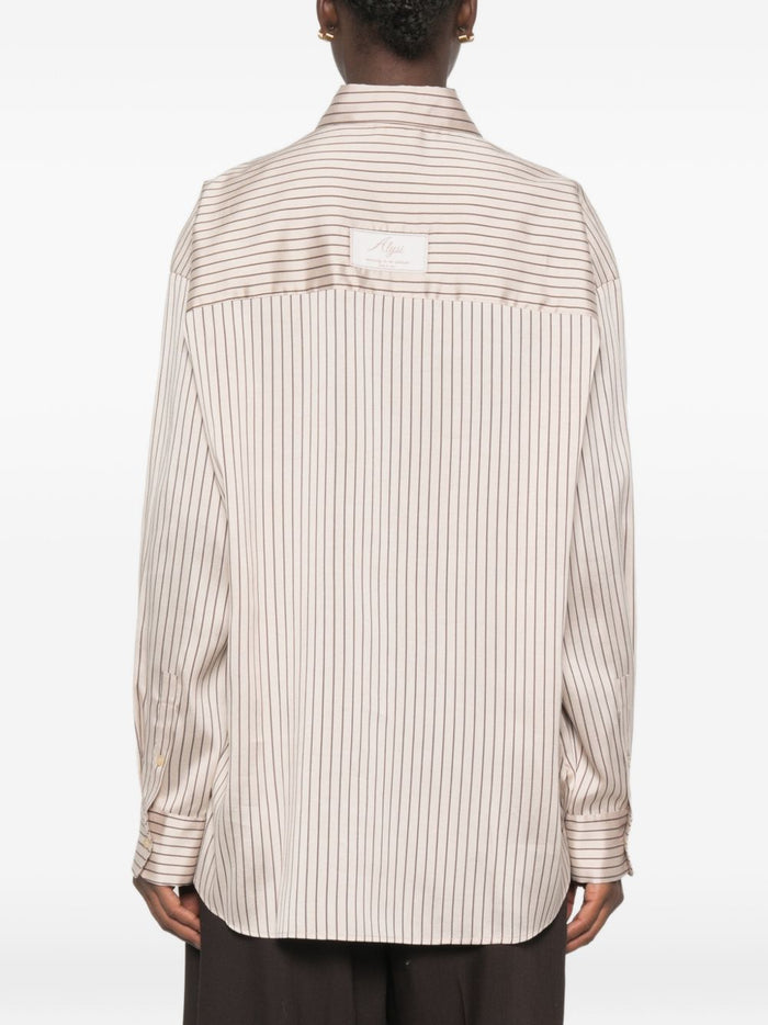 Alysi Camicia Marrone Donna 3