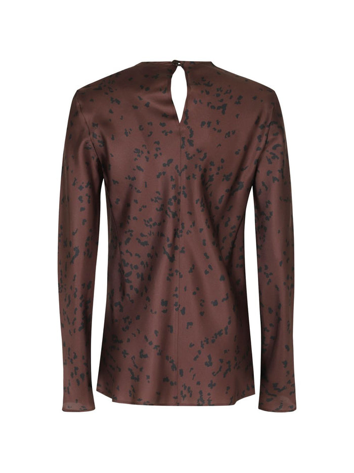 Alysi Blusa Marrone Donna 2