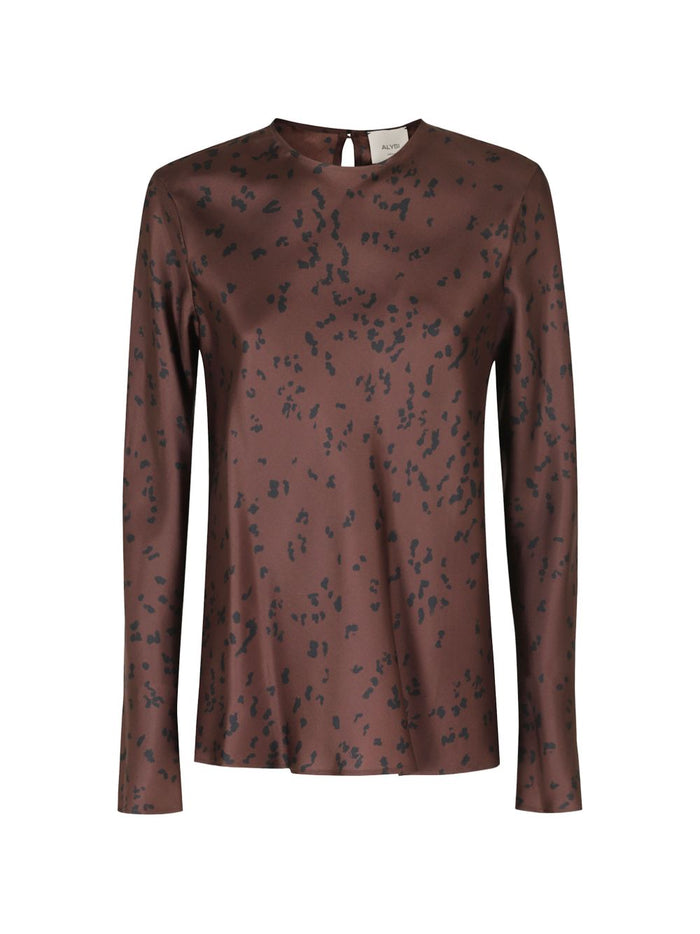 Alysi Blusa Marrone Donna 1