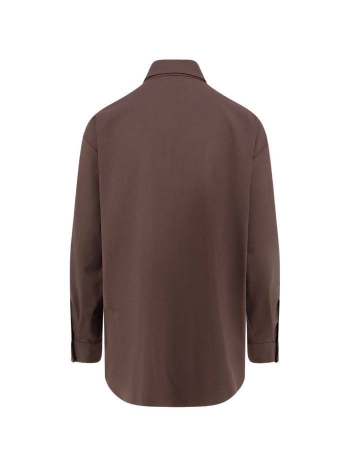 Alysi Camicia Marrone Donna 3