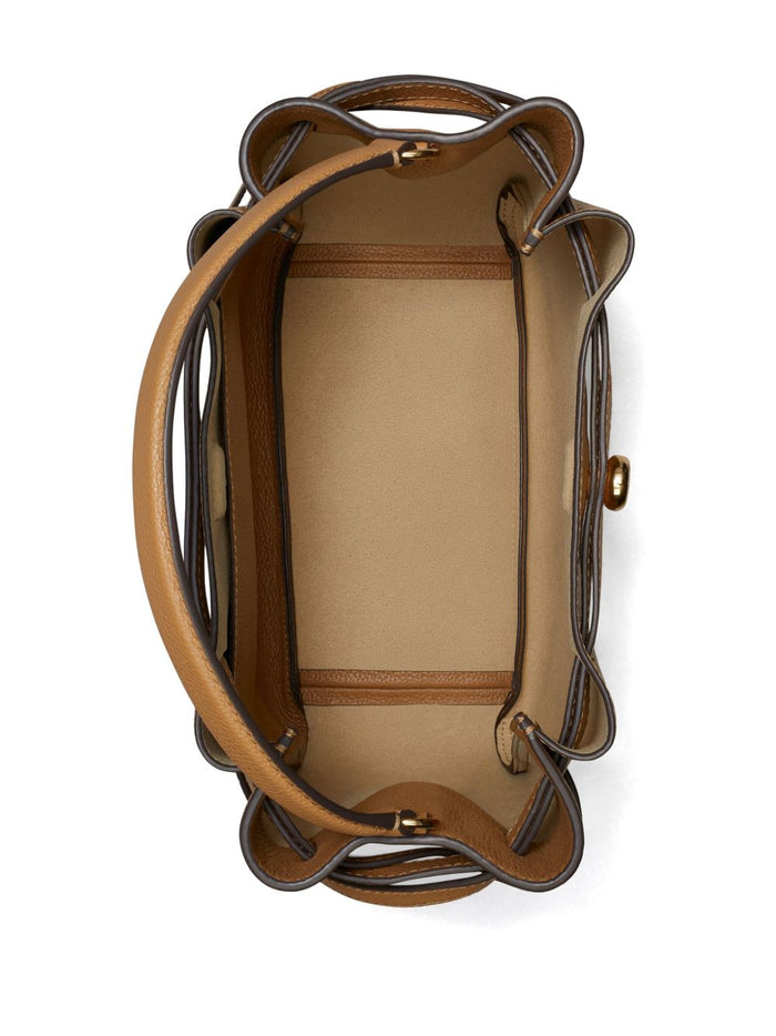 Tory Burch Borsa Marrone Donna Romy a Secchiello 5