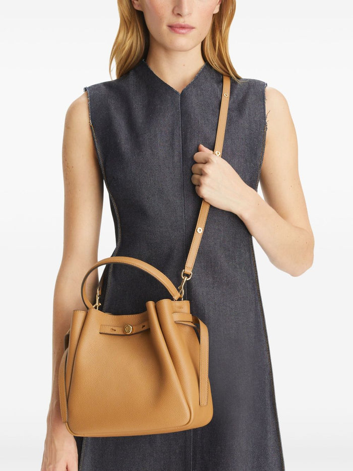 Tory Burch Borsa Marrone Donna Romy a Secchiello 2