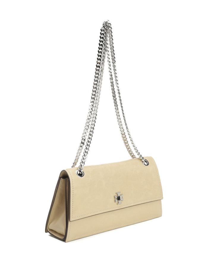 Tory Burch Kira Donna Turnlock Borsa Beige 2