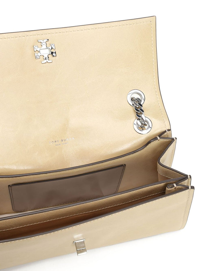 Tory Burch Kira Donna Turnlock Borsa Beige 4