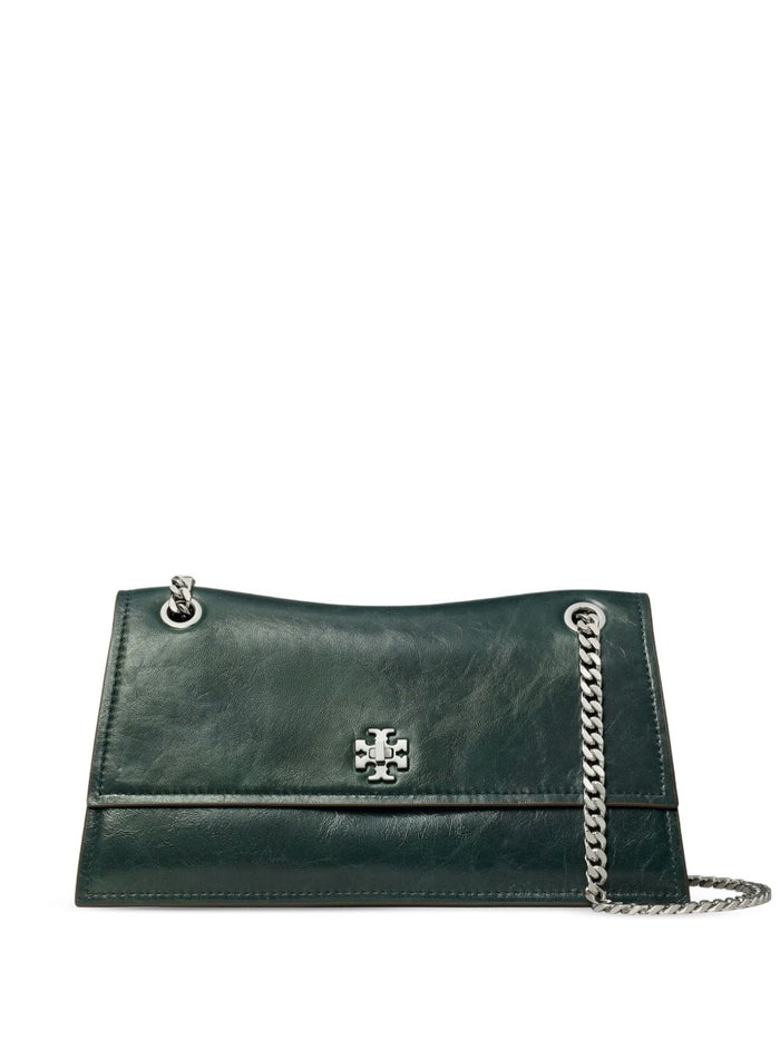 Tory Burch Kira Turnlock Donna Borsa Verde 1