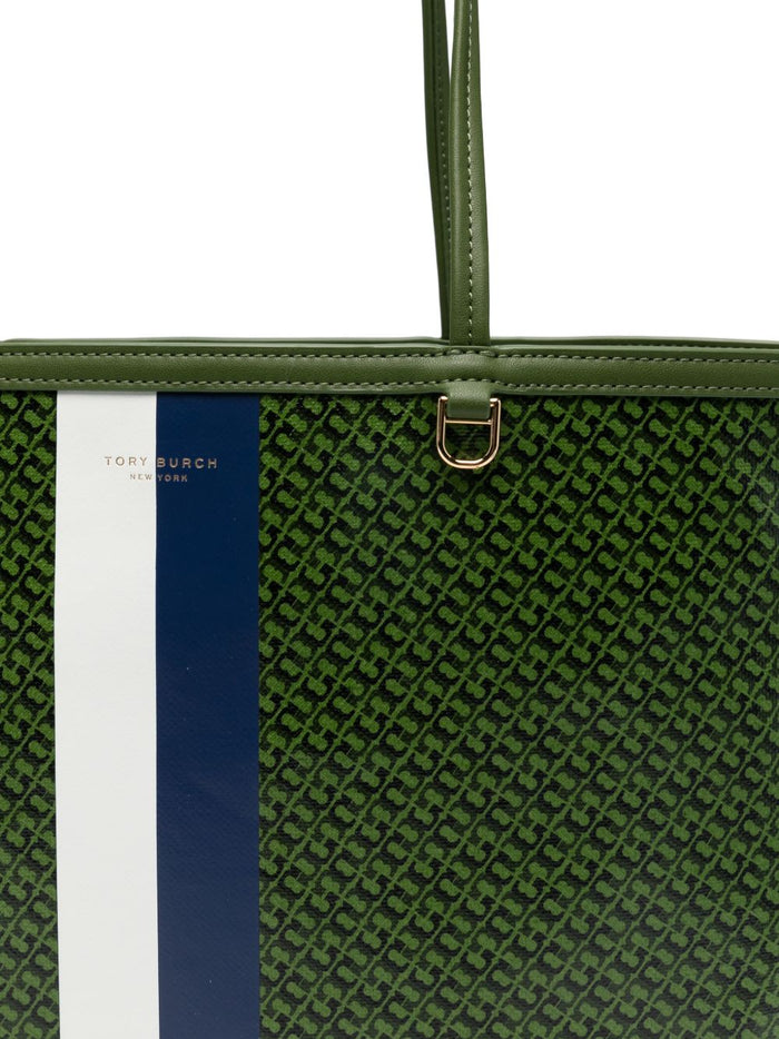 Tory Burch Borsa Verde Donna Racer Tote 3
