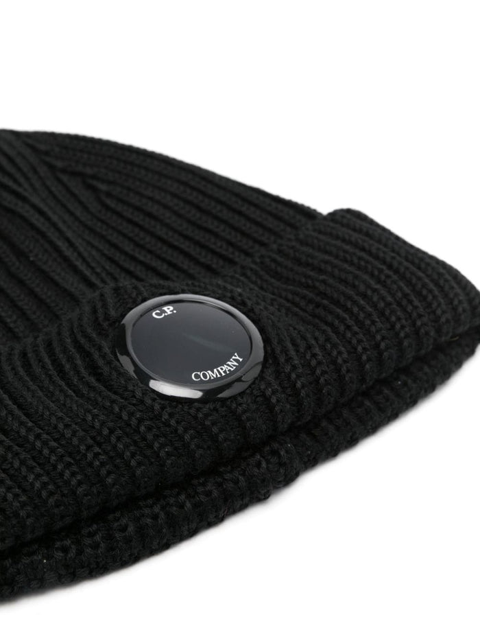 C.p.company Cappello Nero Uomo con applicazione 2