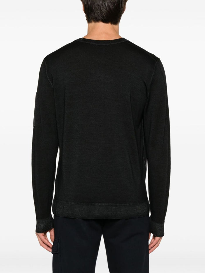 Cpcompany Men's Black Jersey with Lens Detail 3