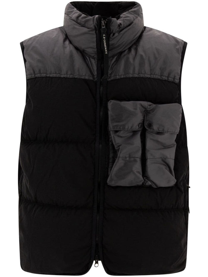 Cpcompany Black Vest Men Eco-Chrome 1