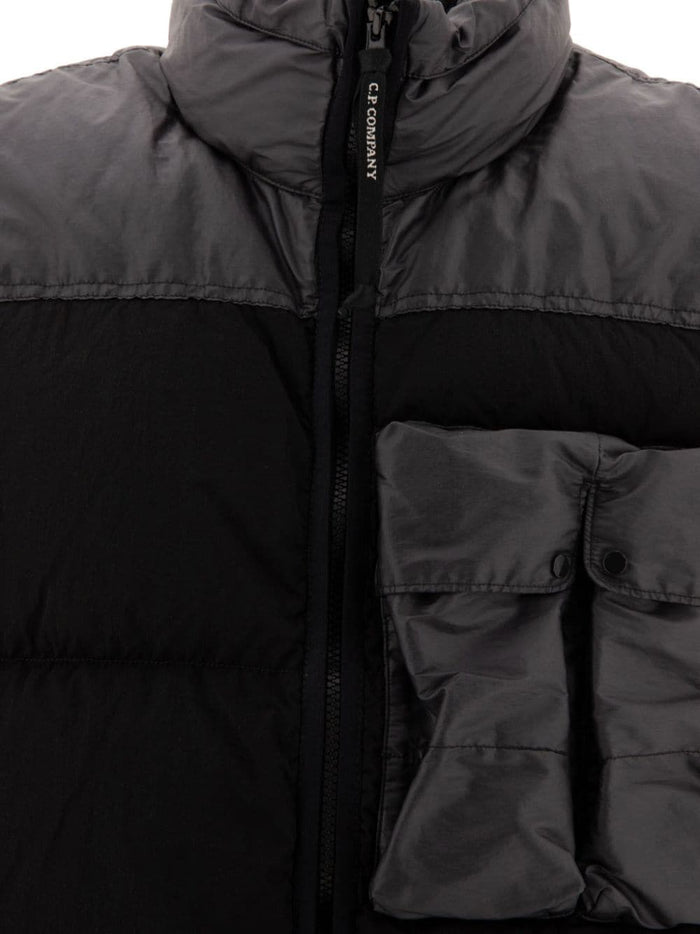 Cpcompany Black Vest Men Eco-Chrome 2