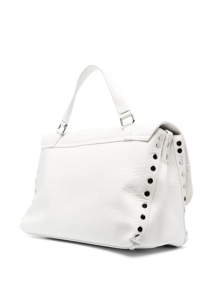 Zanellato White Women's Postina Daily Medium Bag 5