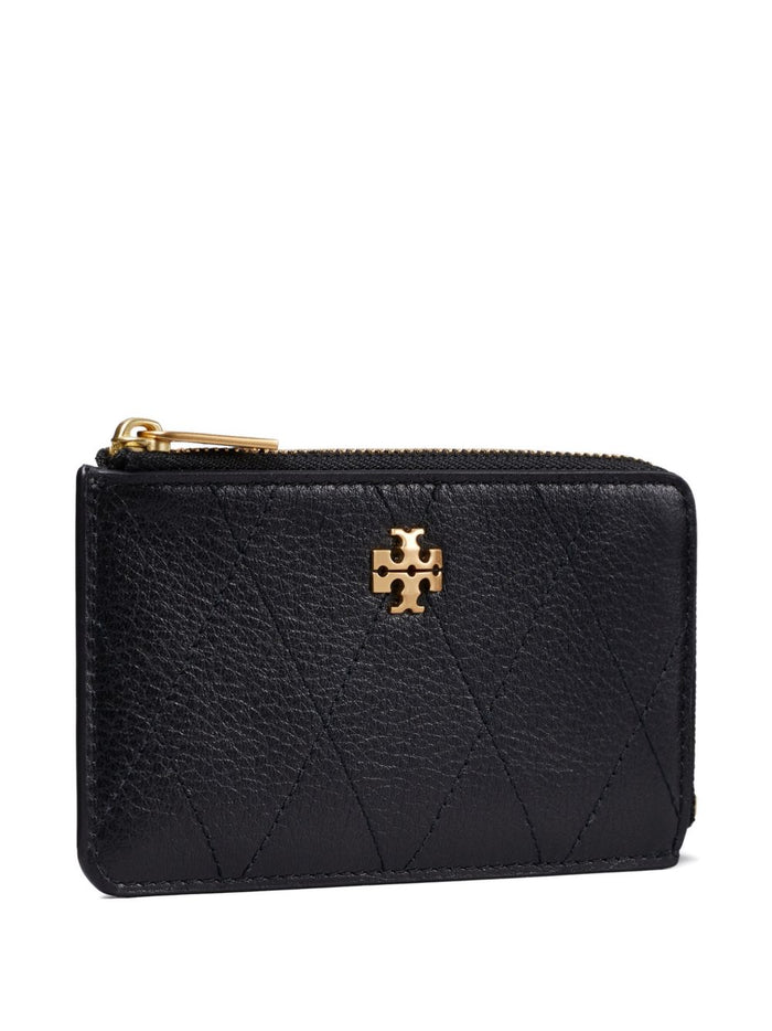 Tory Burch Porta Carte Credito Nero Donna 2