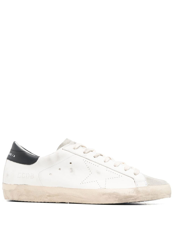 Golden Goose Deluxe Brand Sneakers in Pelle Scamosciata Bianca 1