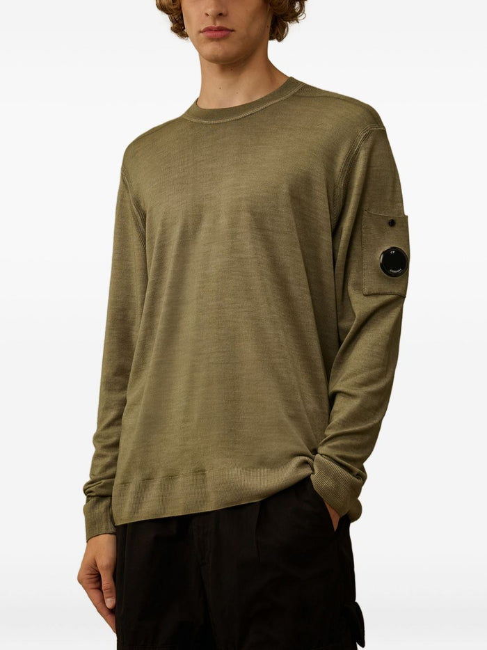 Cpcompany Herren-Trikot mit Patch-Linsen in grün 1