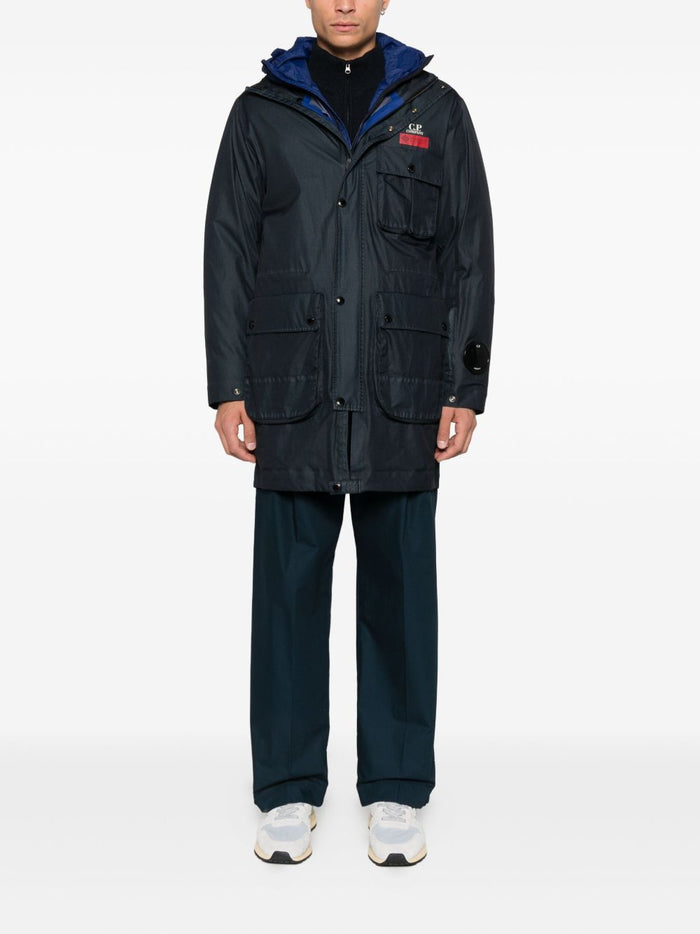 Cpcompany Herren-Blaue Jacke – Linsendetails 2