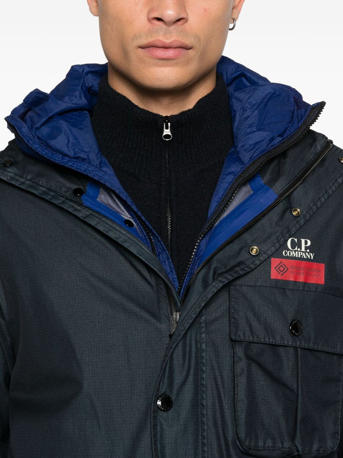 Cpcompany Herren-Blaue Jacke – Linsendetails 4
