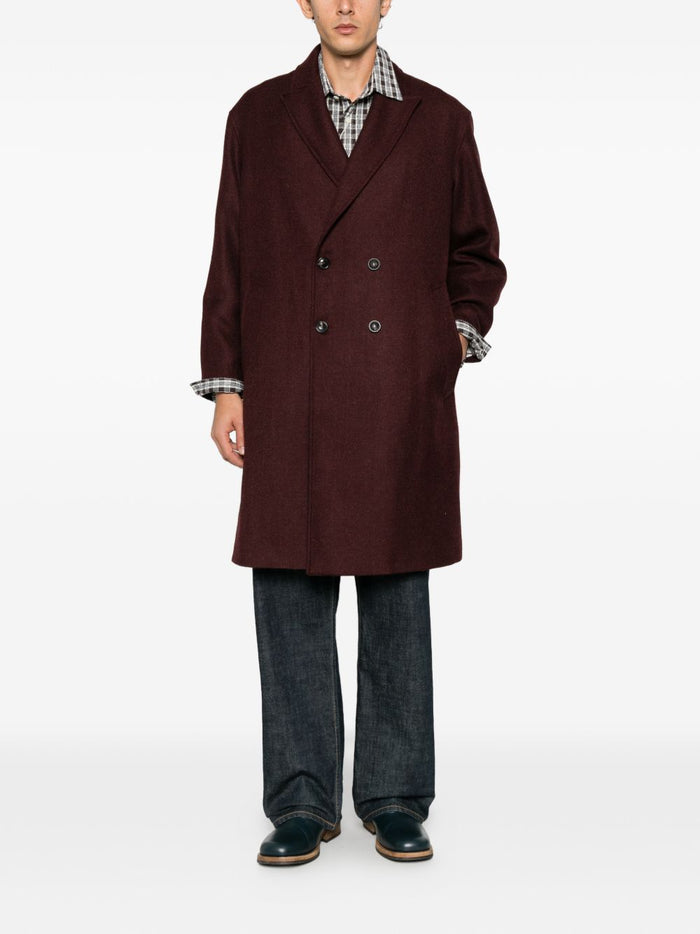 New York Cappotto Viola Uomo 3