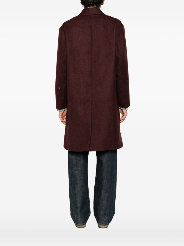 New York Cappotto Viola Uomo 5