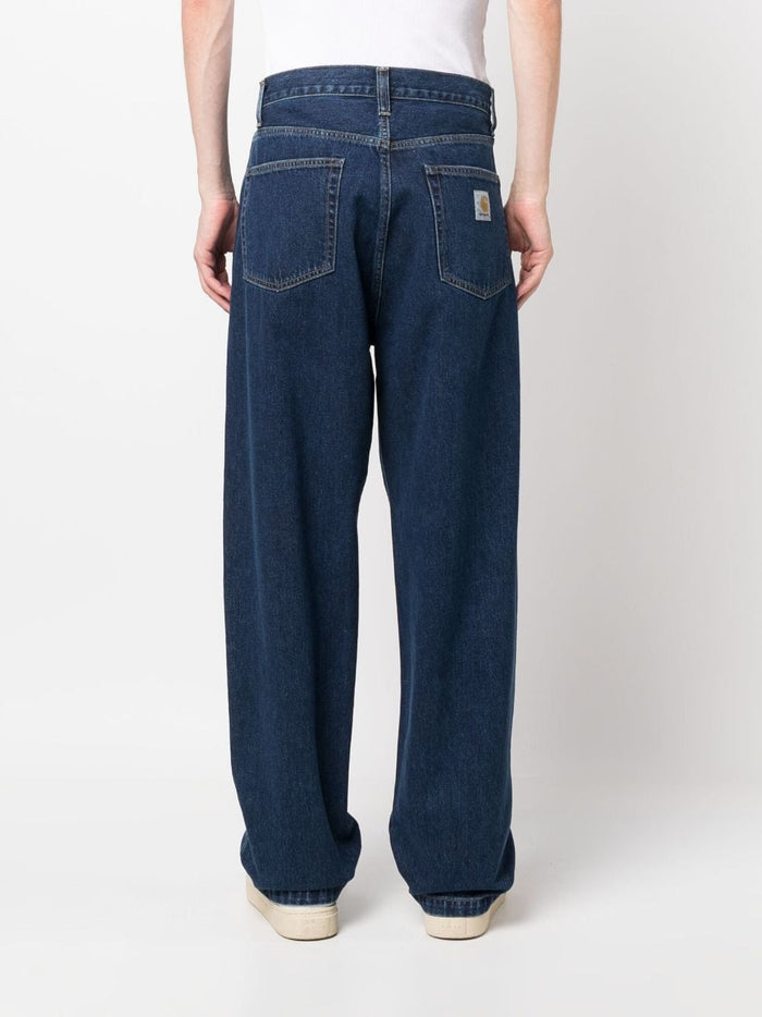 Carhartt Jeans Blu Uomo Gamba Ampia 3