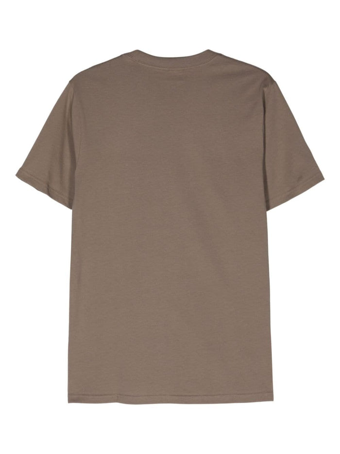 Carhartt Men's Brown T-shirt with Logo Print 2