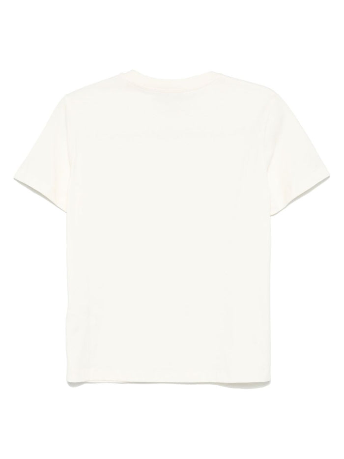 Msgm Weißes T-Shirt für Damen 2