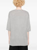 Lisa Yang Women's Grey Half Sleeve Sweater 3