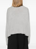 Lisa Yang Women's Grey Sweater Crater Neck 3